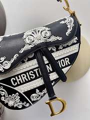 Dior saddle Oblique 25.5 x 20 x 6.5CM - 4