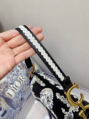Dior saddle Oblique 25.5 x 20 x 6.5CM - 2