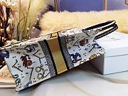 Dior Pixel Zodiac Canvas Tote White, Cotton 41.5X35X18CM - 3