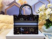 Dior Pixel Zodiac Canvas Tote black, Cotton 26.5X21X14CM - 6