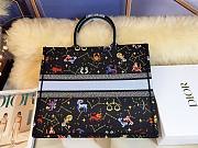 Dior Pixel Zodiac Canvas Tote black, Cotton01 41.5X35X18CM - 3