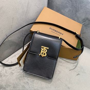 Burberry  'Robin' shoulder bag03 gold buckle  13.5 x 4.5 x 19cm