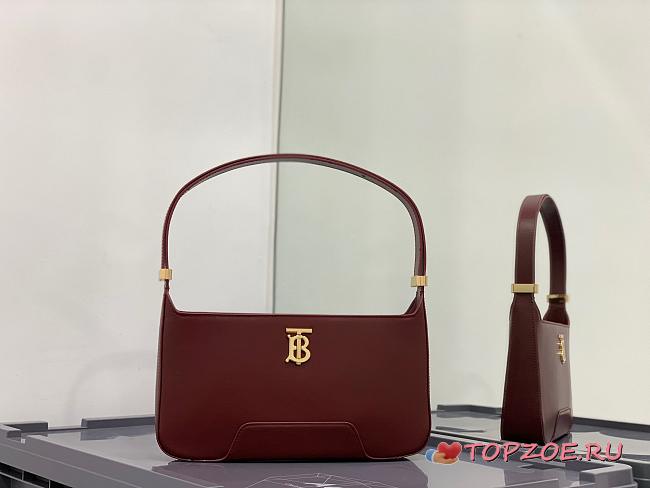 Burberry Women Leather TB Shoulder Bag 27.5x14x5cm - 1