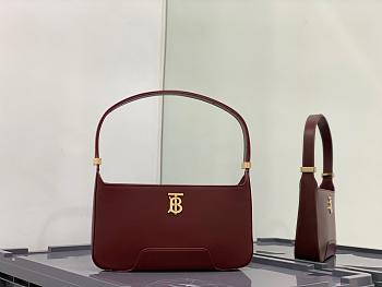 Burberry Women Leather TB Shoulder Bag 27.5x14x5cm