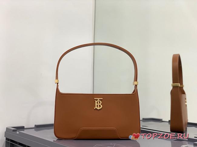 Burberry Women Leather TB Shoulder Bag01 27.5x14x5cm - 1