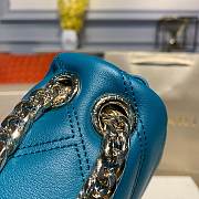 Bvlgari Serpenti Cabochon Deep Jade Calf Leather And Enamel Shoulder Bag 22.5*15*10Cm - 5