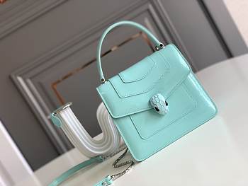 Bvlgari Leather Serpenti Forever01 18*15*9.5cm