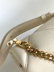 Bvlgari Serpenti Cabochon Deep Jade Calf Leather And Enamel Shoulder Bag02 27*18*11cm - 4