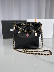 CHANEL 23p mini 22bag 17cmX16cmX7cm - 1