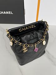CHANEL 23p mini 22bag 17cmX16cmX7cm - 4