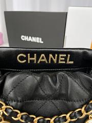 CHANEL 23p mini 22bag 17cmX16cmX7cm - 3