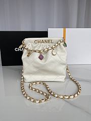 CHANEL 23p mini 22bag01 AS3793 17cmX16cmX7cm  - 1