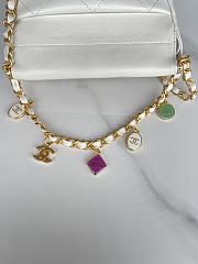 CHANEL 23p mini 22bag01 AS3793 17cmX16cmX7cm  - 2