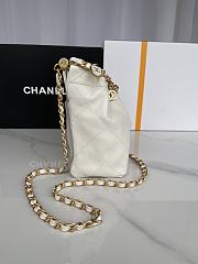 CHANEL 23p mini 22bag01 AS3793 17cmX16cmX7cm  - 4