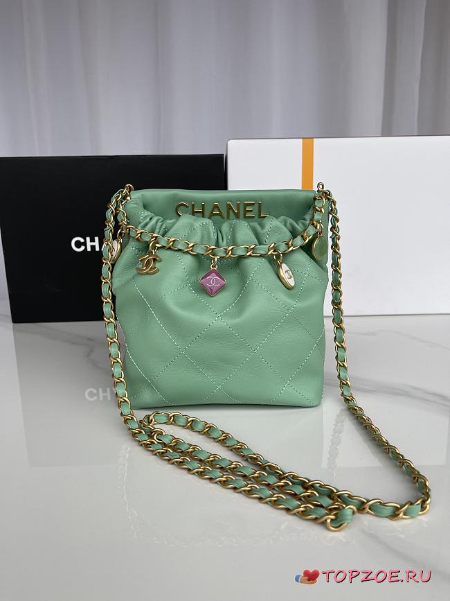 CHANEL 23p mini 22bag02 AS3793 17cmX16cmX7cm - 1