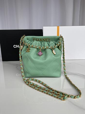 CHANEL 23p mini 22bag02 AS3793 17cmX16cmX7cm