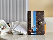 Louis Vuitton Agenda PM Ladies Notebook Cover R20020 Monogram Groom Ebene (Brown) 14.5cm x 10cm x 2cm  - 1
