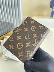 Louis Vuitton Agenda PM Ladies Notebook Cover R20020 Monogram Groom Ebene (Brown) 14.5cm x 10cm x 2cm  - 2