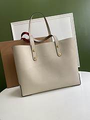 Embossed Letter Badge Handbags 35*29*12cm - 6