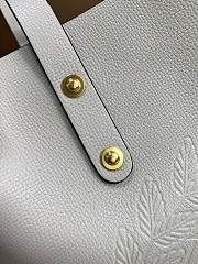 Embossed Letter Badge Handbags 35*29*12cm - 2