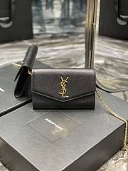 YSL Saint Laurent Uptown Cowhide 01 19*12*3cm - 1