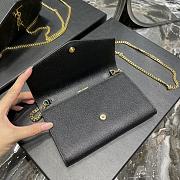 YSL Saint Laurent Uptown Cowhide 01 19*12*3cm - 6