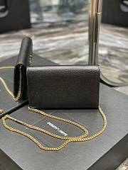 YSL Saint Laurent Uptown Cowhide 01 19*12*3cm - 2