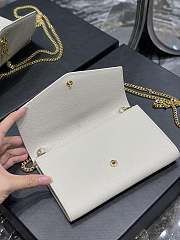 YSL Saint Laurent Uptown Cowhide 02 19*12*3cm - 2