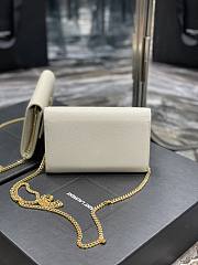 YSL Saint Laurent Uptown Cowhide 02 19*12*3cm - 5