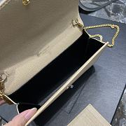 YSL Saint Laurent Uptown Cowhide 03 19*12*3cm - 2