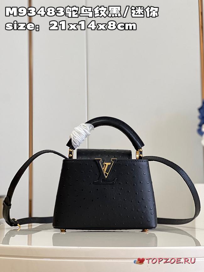 LV Capucines bag M93483 01 21*14*8cm - 1