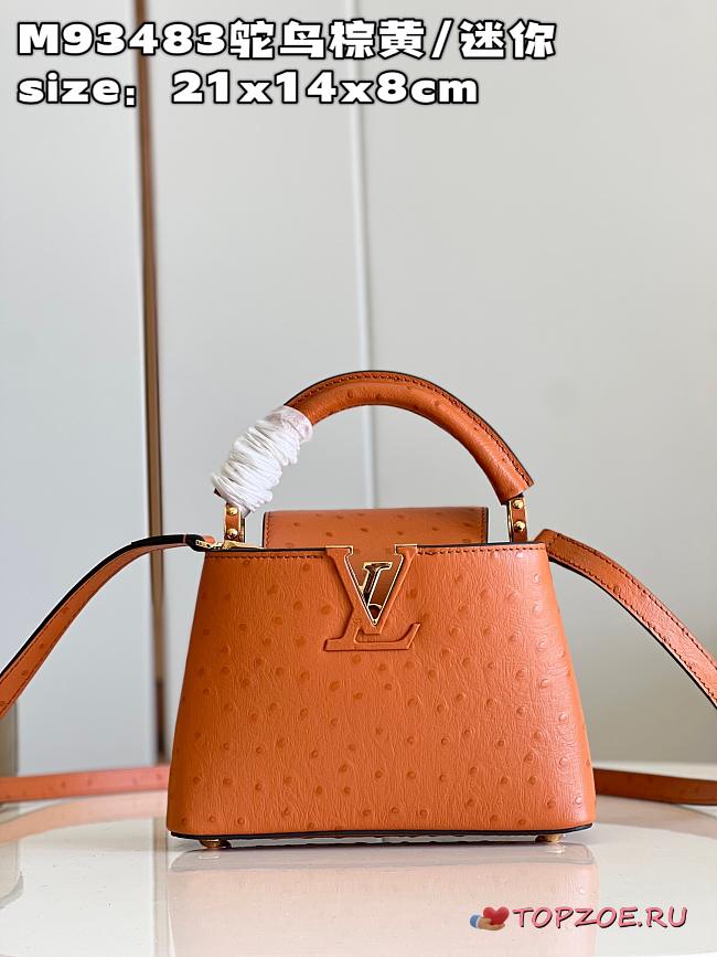 LV Capucines bag M93483 02 21*14*8cm - 1