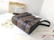 LV Sac Plat Monogram Eclipse  02  M46453 19 x 22 x 7CM - 5