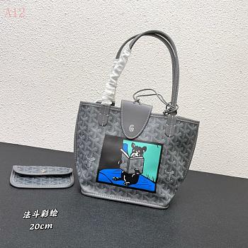 anjou mini tote goyard 02  20cm*19cm*8cm，pocket:30cm