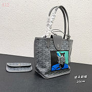 anjou mini tote goyard 02  20cm*19cm*8cm，pocket:30cm - 2