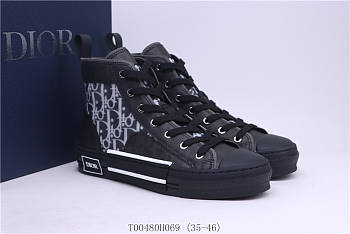DIOR HIGH-TOP OBLIQUE CANVAS SNEAKERS01