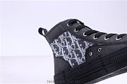 DIOR HIGH-TOP OBLIQUE CANVAS SNEAKERS01 - 5