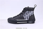 DIOR HIGH-TOP OBLIQUE CANVAS SNEAKERS01 - 2