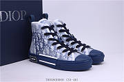 DIOR HIGH-TOP OBLIQUE CANVAS SNEAKERS02 - 1