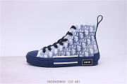 DIOR HIGH-TOP OBLIQUE CANVAS SNEAKERS02 - 6
