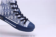 DIOR HIGH-TOP OBLIQUE CANVAS SNEAKERS02 - 3