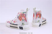 DIOR HIGH-TOP OBLIQUE CANVAS SNEAKERS03 - 5
