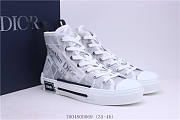 DIOR HIGH-TOP OBLIQUE CANVAS SNEAKERS04 - 1