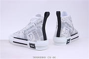 DIOR HIGH-TOP OBLIQUE CANVAS SNEAKERS04 - 2