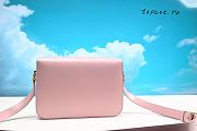 MEDIUM TRIOMPHE BAG NUDE  SIZE 22CM - 3