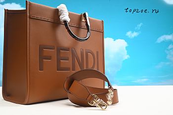 FENDI SUNSHINE MEDIUM TOTE BAG  34*31*17cm