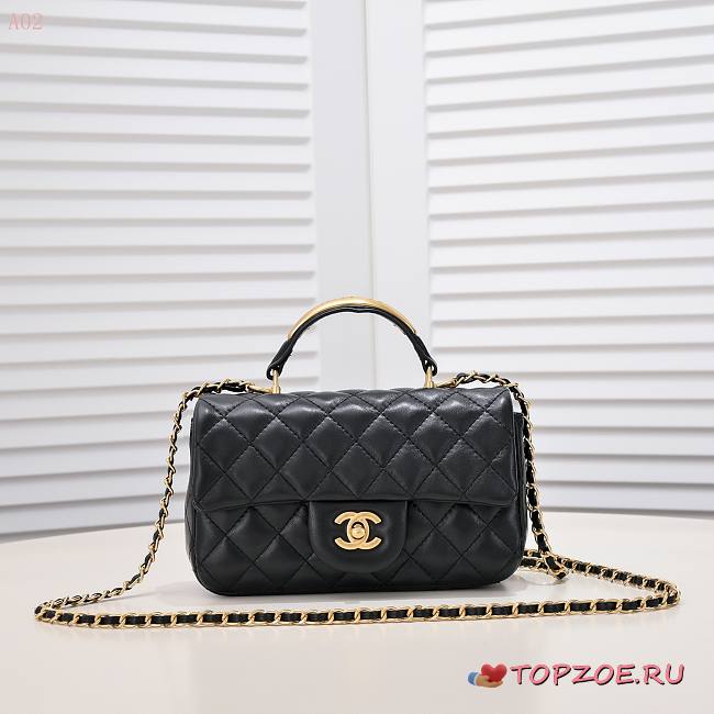 Chanel 22B  Mini CF handle 20x12x6cm - 1