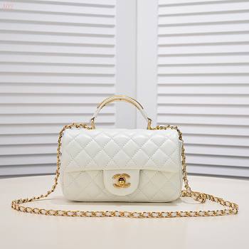 Chanel 22B  Mini CF handle01 20x12x6cm