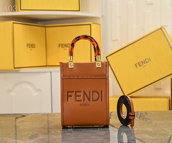 FENDI  Sunshine tote 13x6.5x18cm