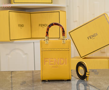 FENDI  Sunshine tote01 13x6.5x18cm